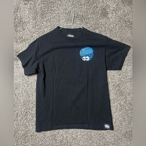 Jimbo Phillips Graphic Tee Skullblast Back Print Crewneck Tee Size Medium